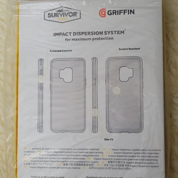 NIB-Samsung Galaxy S9 Griffin Survivor Gear Phone Case - Picture 2 of 4